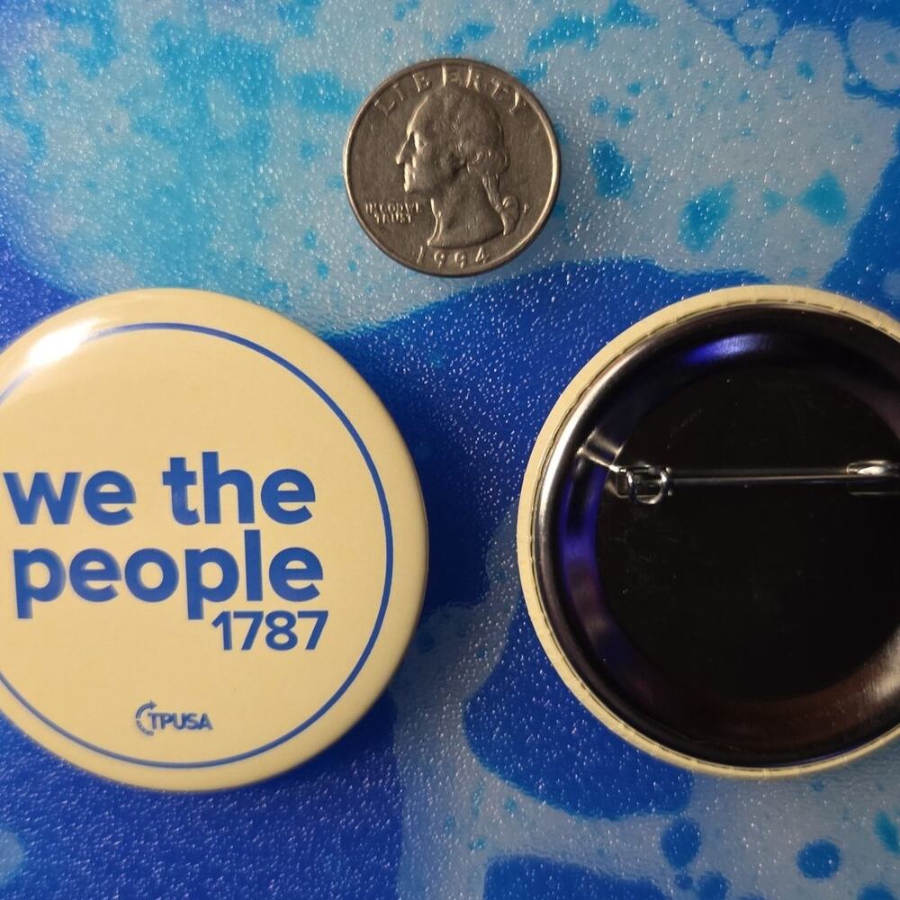 TPUSA We the people pin